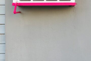 a vent on a wall